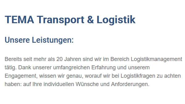 Logistikmanagement 